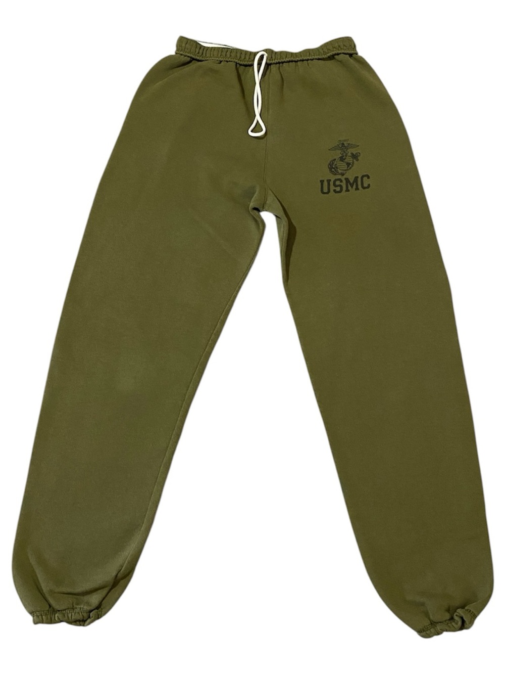 Vintage 1990s USMC United States Marine Corps Green Sweatpants M Military